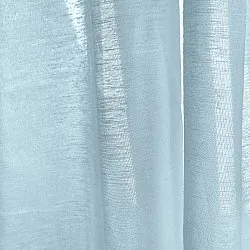 Cortinas Pack de 2 - Cortina mistura de linho Lumira (azul claro)