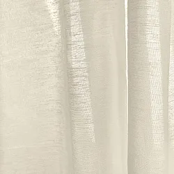 Cortinas Pack de 2 - Cortina mistura de linho Lumira (creme)