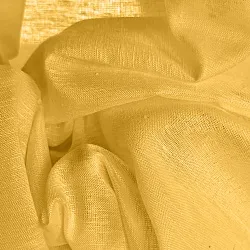 Cortinas Pack de 2 - Cortina mistura de linho Lumira (ocre)