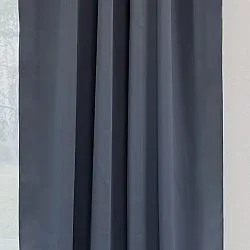 Cortinas - Cortina blackout Alina (azul/cinza)