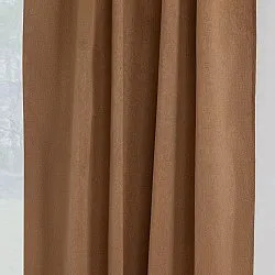 Cortinas - Cortina blackout Flora (marrom)