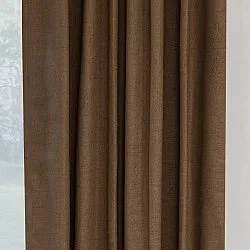 Cortinas - Cortina blackout Amaris (marrom escuro)