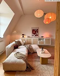 Tapetes felpudos - Mareto Natural Cotton Shaggy (marrom)