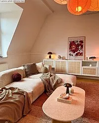 Tapetes felpudos - Mareto Natural Cotton Shaggy (marrom)