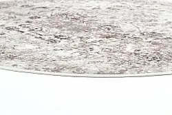 Tapete redondo - Mateur (cinza)