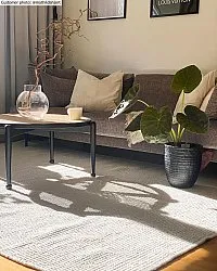 Tapete de lã - Otago (branco)