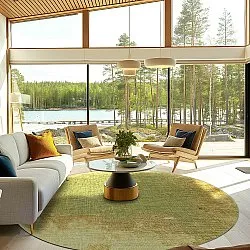 Tapete redondo - Albaida (verde)