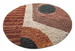 Tapete redondo - Alpe Natural Cotton Shaggy (multi)