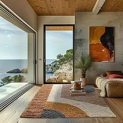 Tapetes felpudos - Alpe Natural Cotton Shaggy (multi)