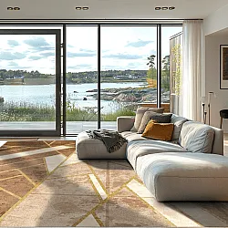 Tapete Wilton - Amasra (bege)