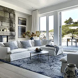 Tapete Wilton - Amaya (azul)