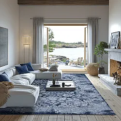 Tapete Wilton - Amaya (azul)