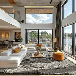 Tapete Wilton - Amaya (marrom)