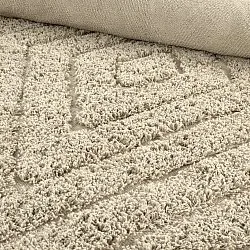 Tapetes felpudos - Amberley Natural Cotton Shaggy (bež)