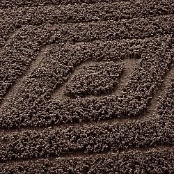 Tapete redondo - Amberley Natural Cotton Shaggy (rjava)