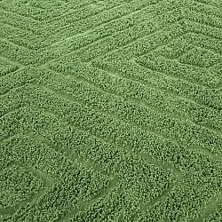 Tapetes felpudos - Amberley Natural Cotton Shaggy (zelena)