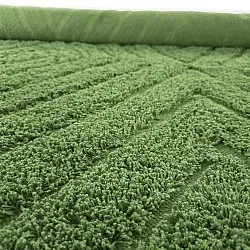 Tapetes felpudos - Amberley Natural Cotton Shaggy (zelena)