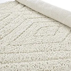 Tapetes felpudos - Amberley Natural Cotton Shaggy (umazano bela)