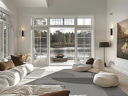 Tapete Wilton - Antonia (cinza)