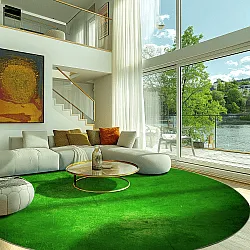 Tapete redondo - Anzio (verde)