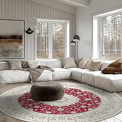 Tapete redondo - Arabella (vermelho)