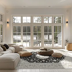 Tapete Wilton - Arabella (preto)