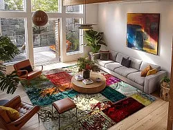 Tapete Wilton - Ariana (multicolorido)