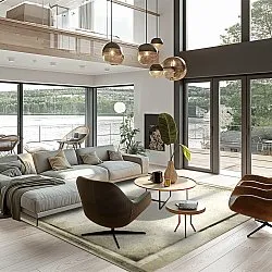 Tapete Wilton - Arriate (bege/cinza)