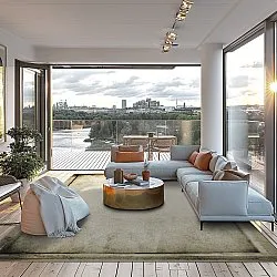 Tapete Wilton - Arriate (bege/cinza)