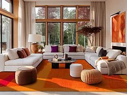 Tapete Wilton - Asti (laranja)