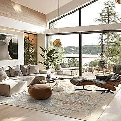 Tapete Wilton - Autoire (bege)