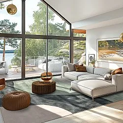 Tapete Wilton - Barcelona (verde)