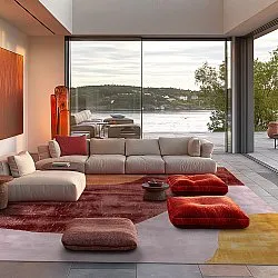 Tapete Wilton - Barcelona (roxo)