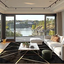 Tapete Wilton - Bellizzi (preto)