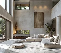 Tapetes felpudos - Bonnie Natural Cotton Shaggy (offwhite)