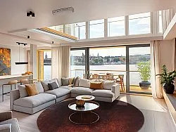 Tapete redondo - Bovera (vermelho)