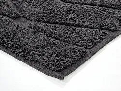 Tapetes felpudos - Brynn Natural Cotton Shaggy (preto)