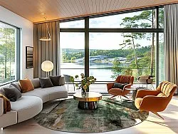 Tapete redondo - Calabria (multicolorido)