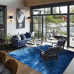 Tapete Wilton - Cargese (azul)