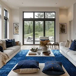 Tapete Wilton - Cargese (azul)