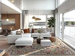 Tapete Wilton - Castro (multicolorido)