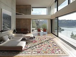 Tapete Wilton - Castro (multicolorido)