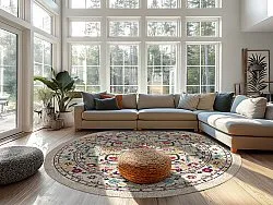 Tapete redondo - Castro (multicolorido)