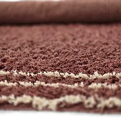 Tapetes felpudos - Cataya Natural Cotton Shaggy (marrom/bege)