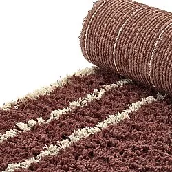 Tapetes felpudos - Cataya Natural Cotton Shaggy (marrom/bege)