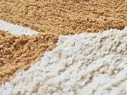 Tapete redondo - Cervia Natural Cotton Shaggy (bege)