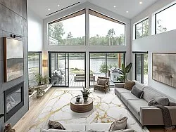 Tapete Wilton - Cesina (stone/branco/dourado)