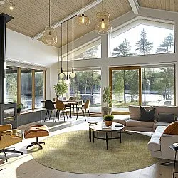 Tapete redondo - Chodos (dourado)