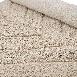 Tapete redondo - Conara Natural Cotton Shaggy (bež)