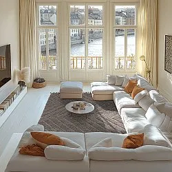 Tapetes felpudos - Conara Natural Cotton Shaggy (taupe)